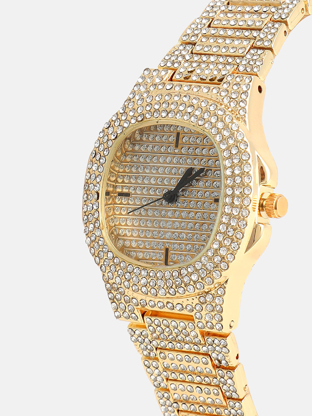 The Embellished Cluster Square Watch