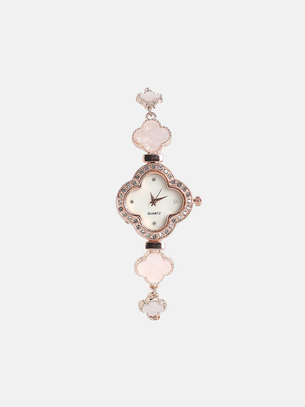 The Clover Chain Watch - Off-White
