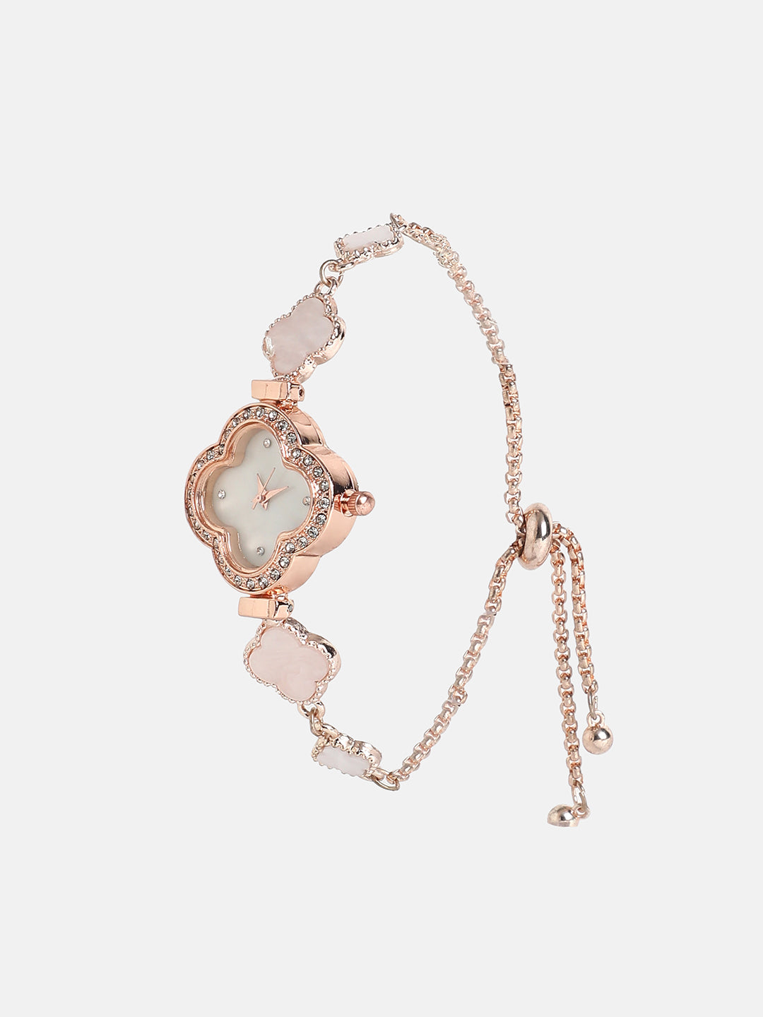 The Clover Chain Watch - Off-White