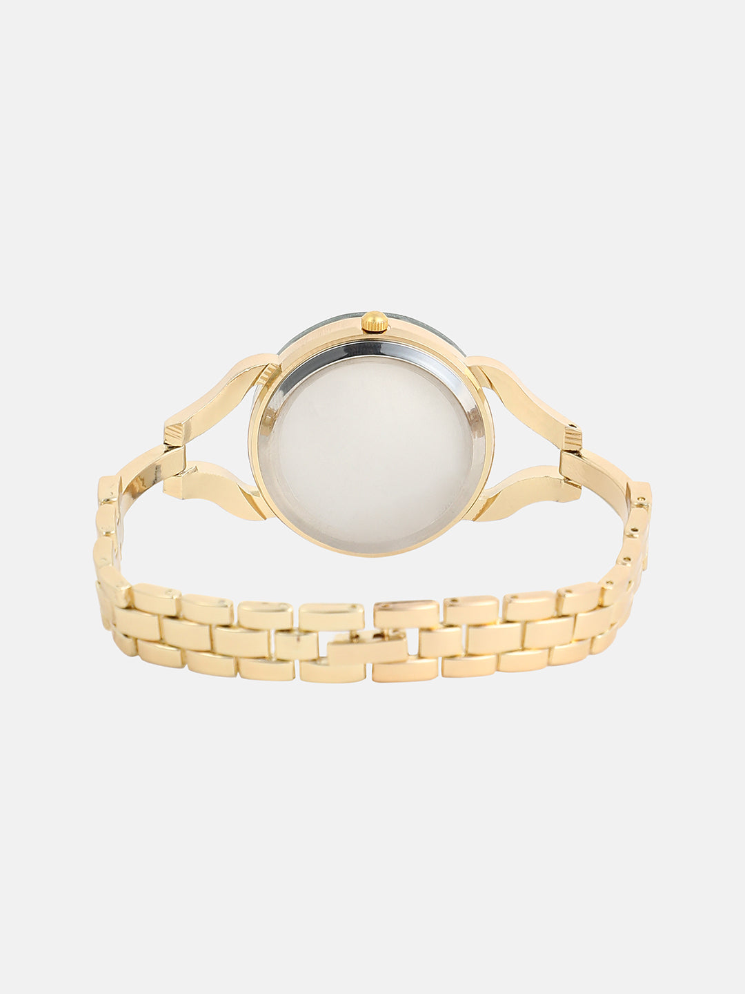 The Celeste Gem Round Watch - California Gold