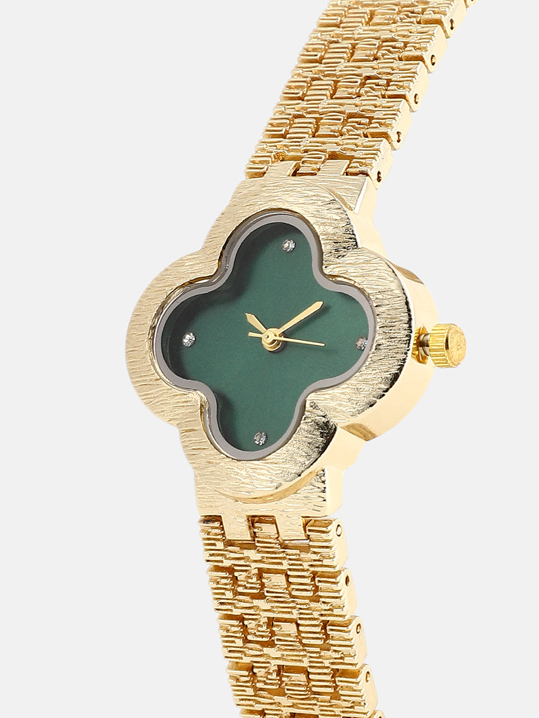The Dented Clover Clover Watch - California Gold