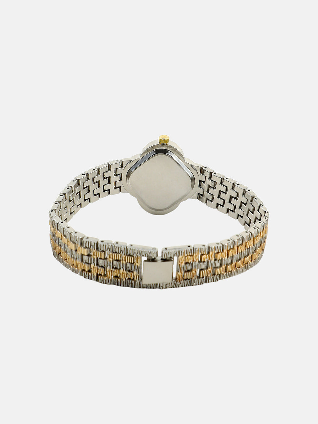 The Dented Clover Watch - Ivory White