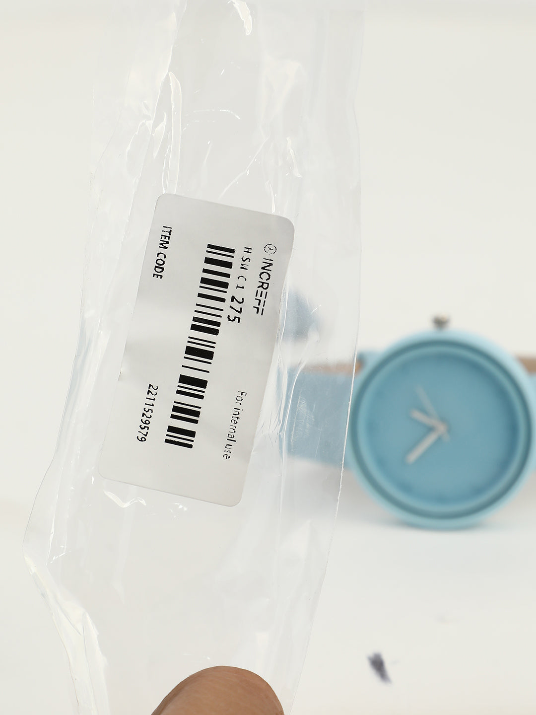 The Off-Duty Round Watch - Powder Blue