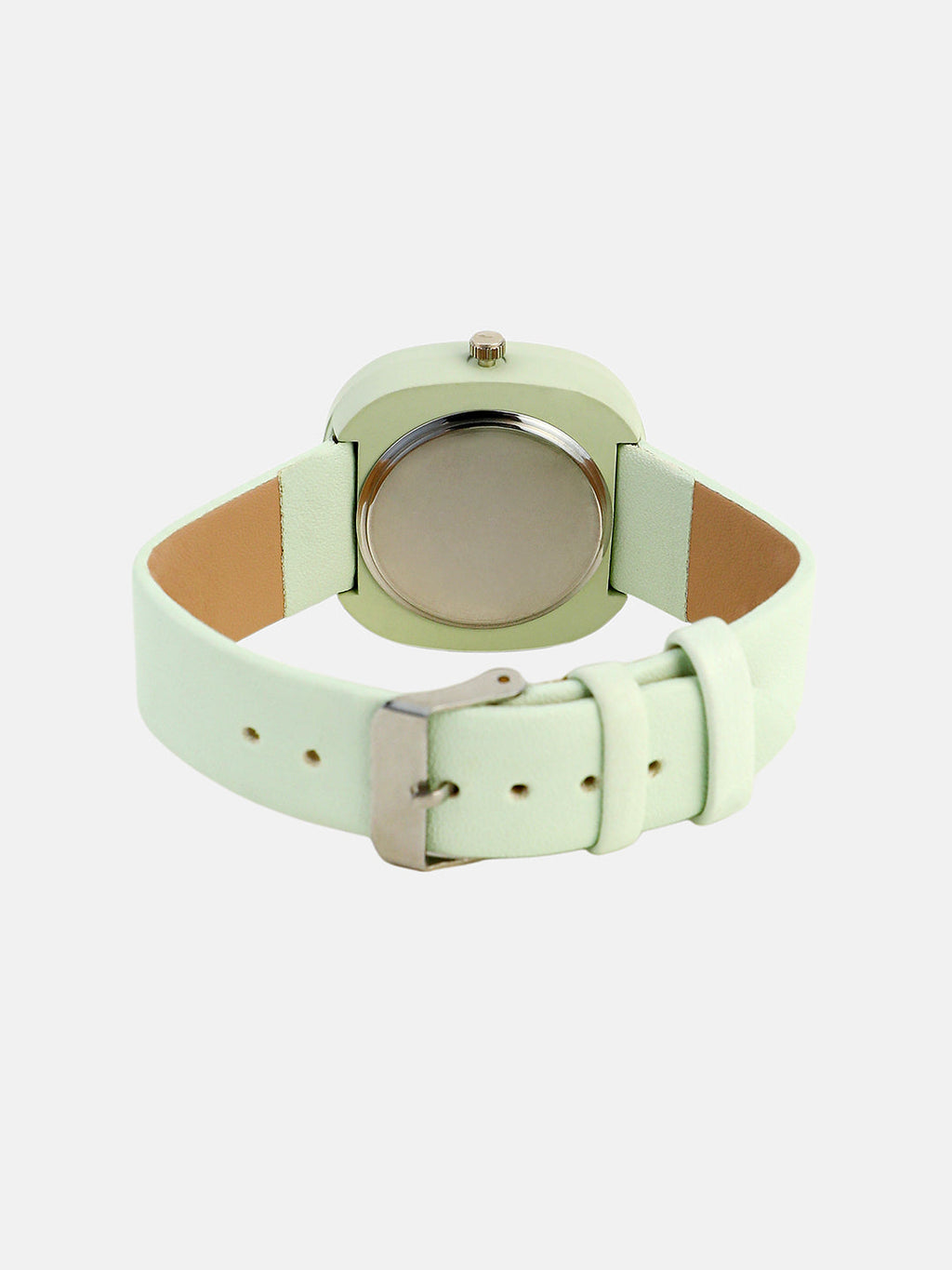 The Off-Duty Cushion Watch - Mint Green