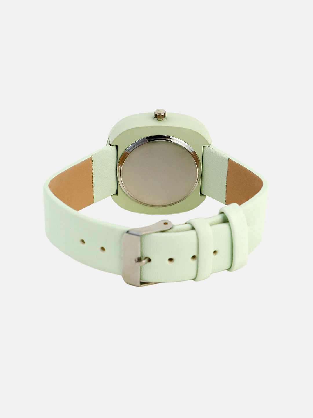 The Off-Duty Cushion Watch - Mint Green