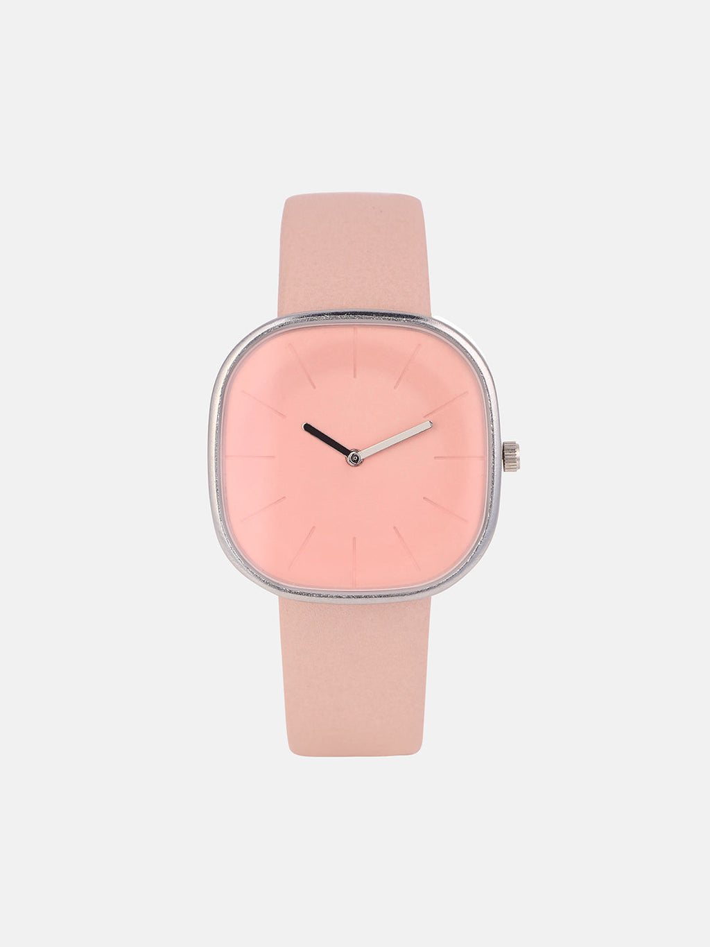 The Off-Duty Cushion Watch - Rouge Pink