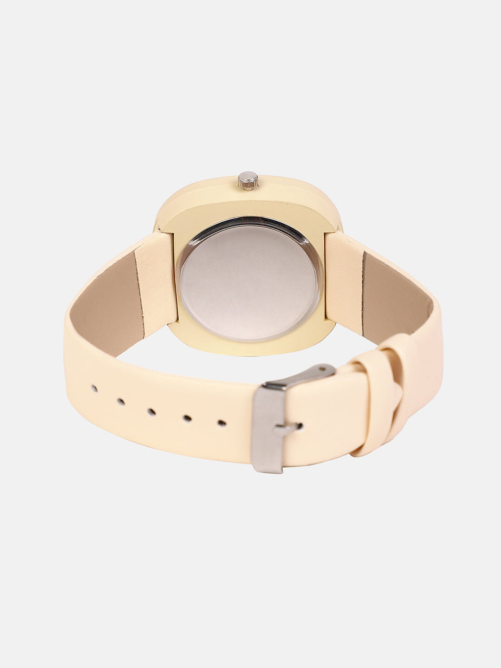 The Off-Duty Cushion Watch - Butter Yellow