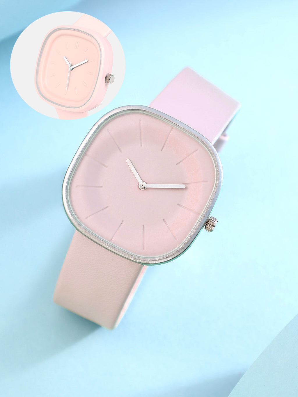 The Off-Duty Cushion Watch - Cloud Grey