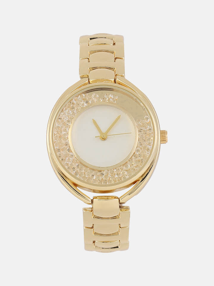 The Crystalized Halo Round Watch