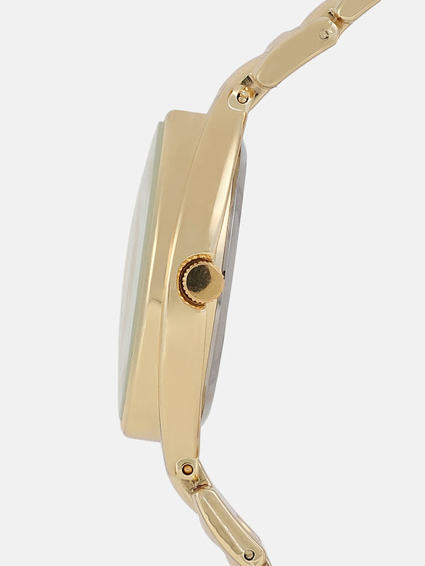 The Crystalized Halo Round Watch