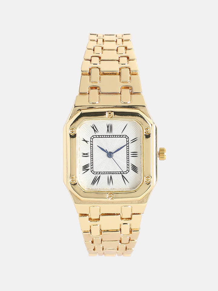 The Torque Roman Square Watch