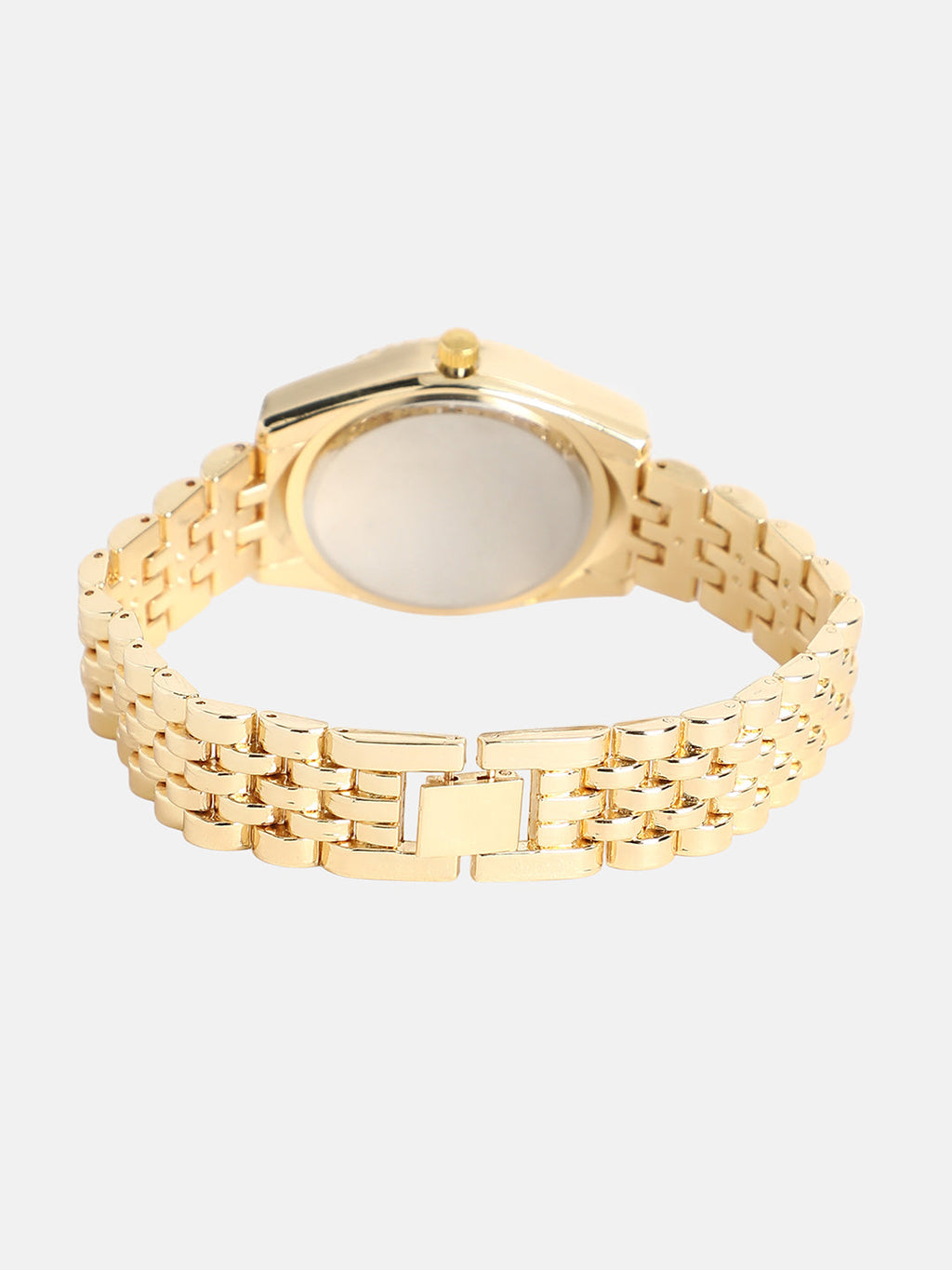The Ribbed H-Link Round Watch