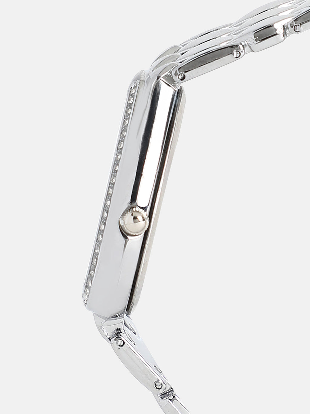 The Roman Ophidian Oval Watch - Metallic Silver