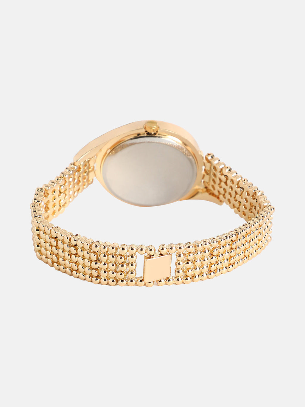 The Roman Dotted-Swirl Round Watch