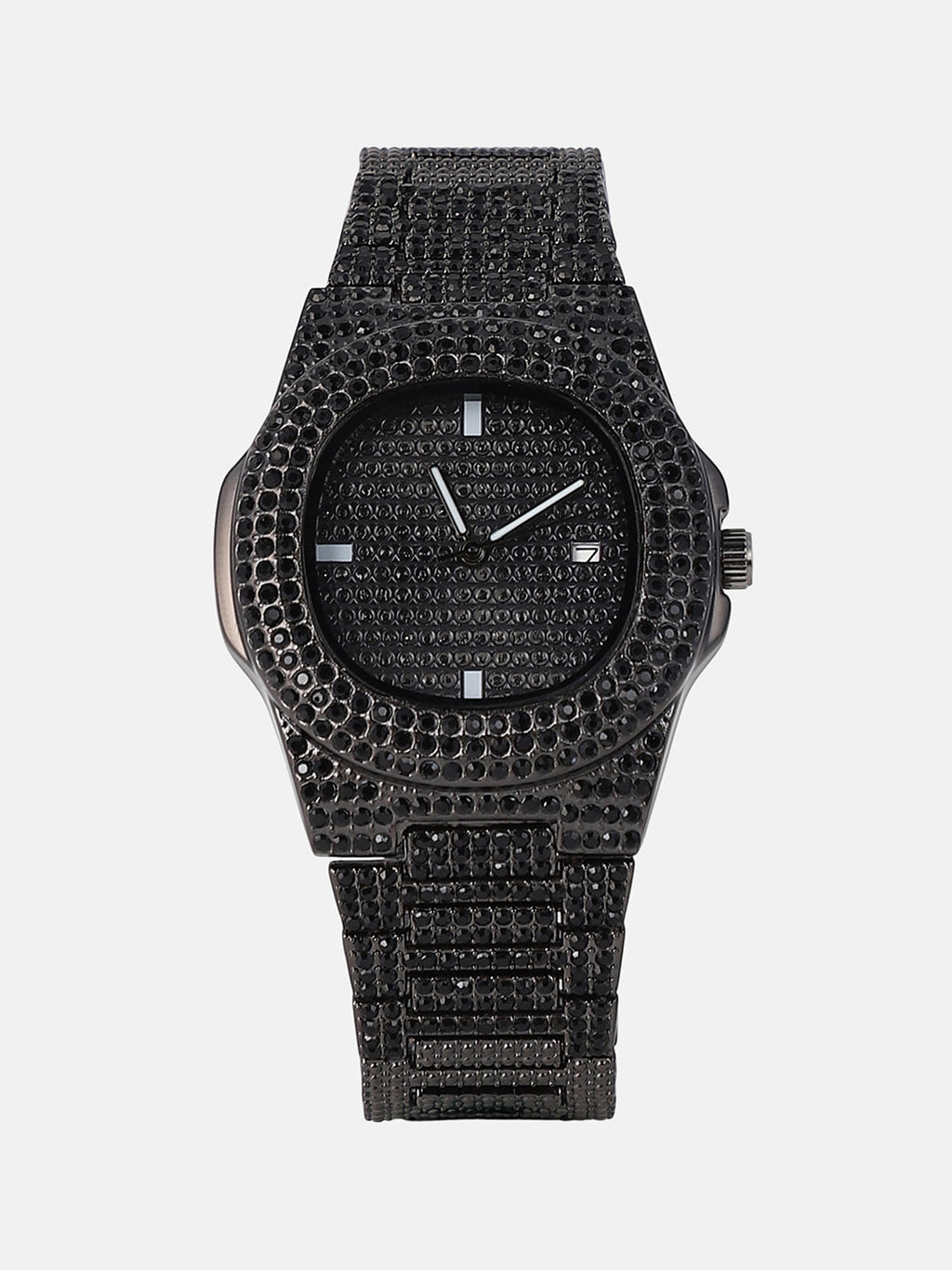 The Bijou Cirqé Cushion Watch - Onyx Black