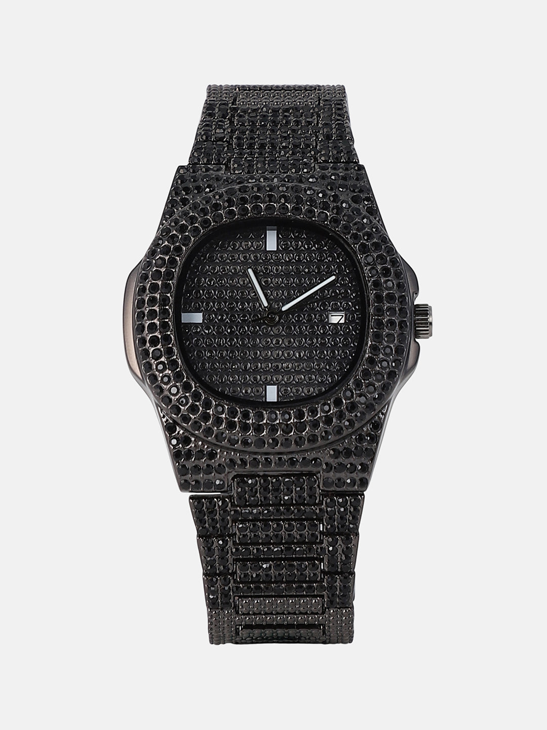 The Bijou Cirqé Cushion Watch - Onyx Black