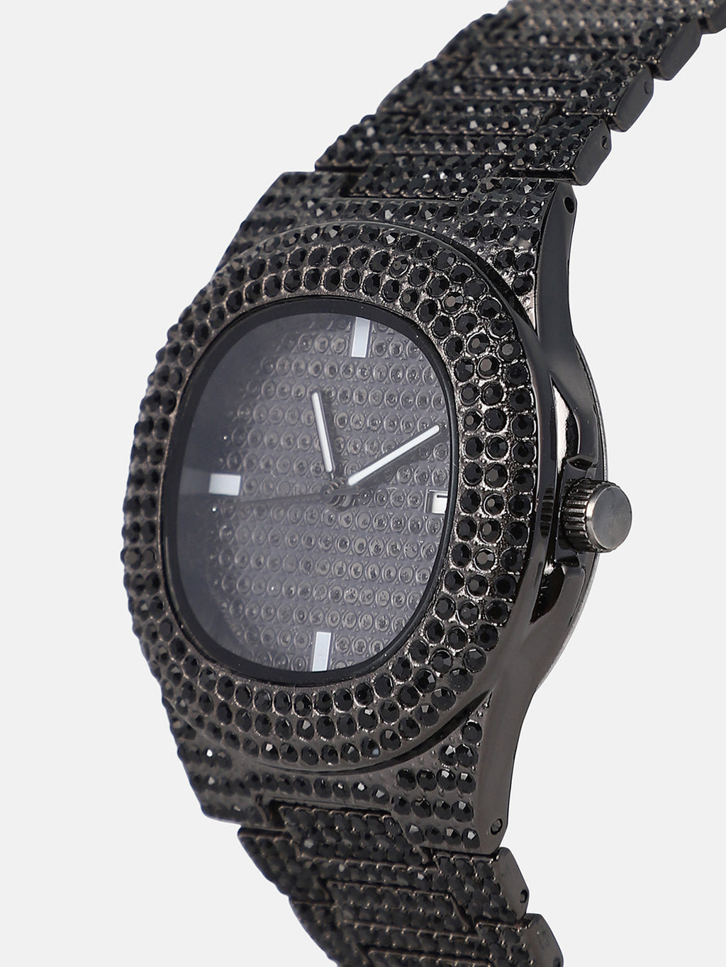 The Bijou Cirqé Cushion Watch - Onyx Black
