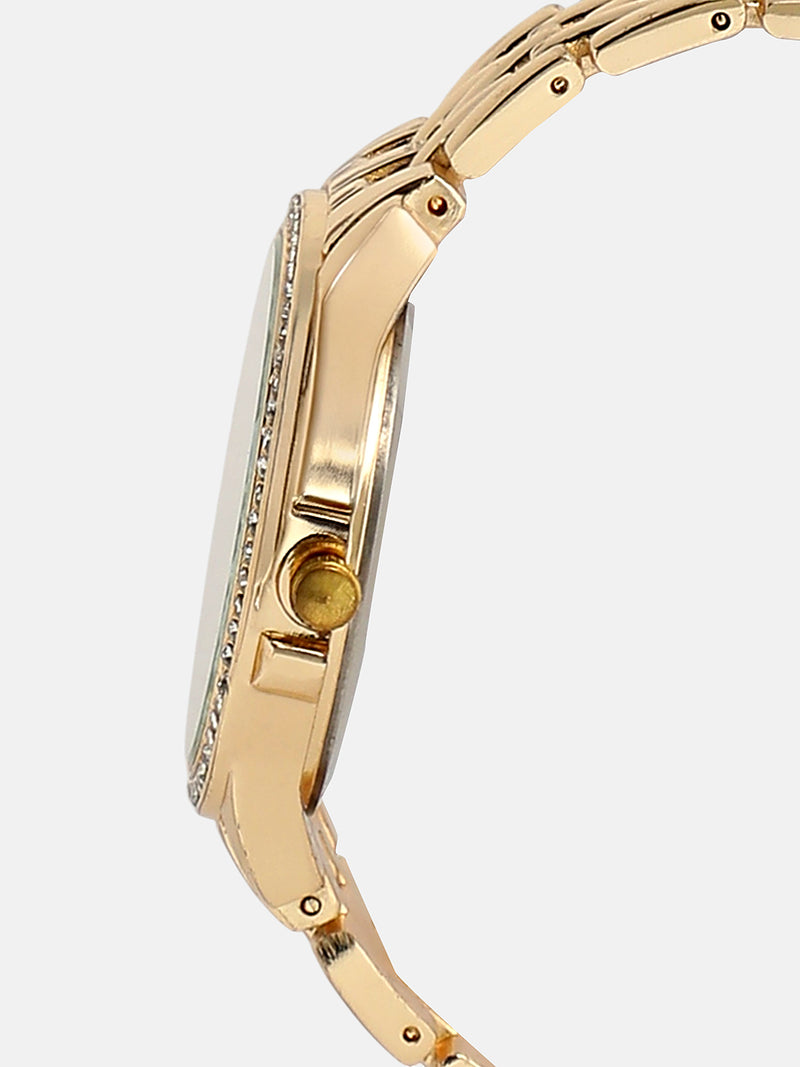 The Prism Crystal Dial Watch-Ivory Gold