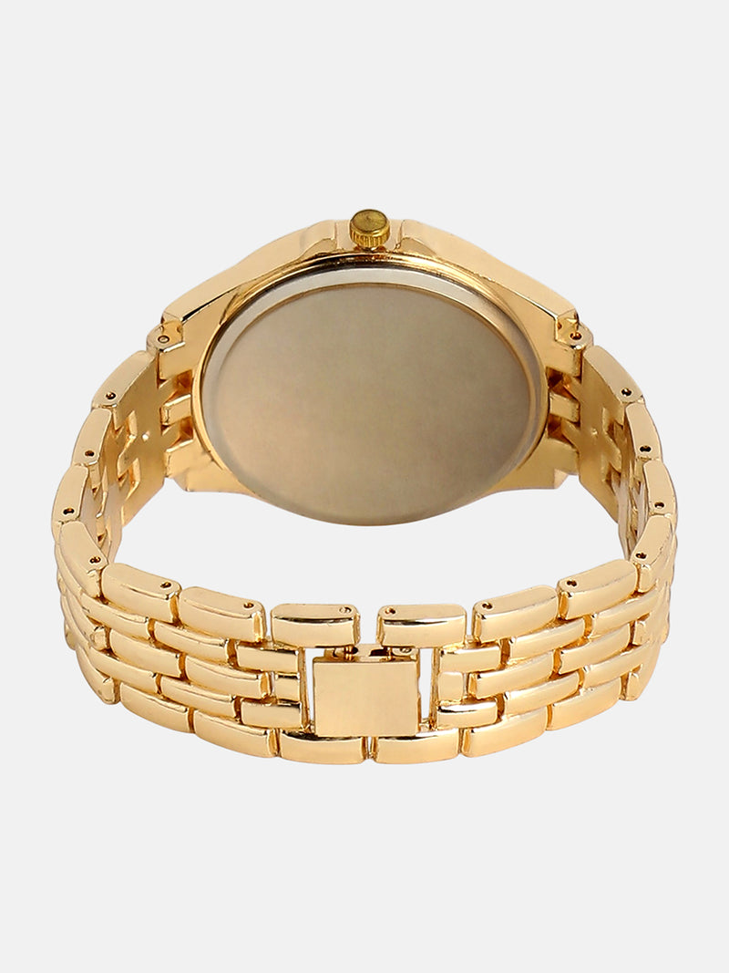 The Prism Crystal Dial Watch-Ivory Gold