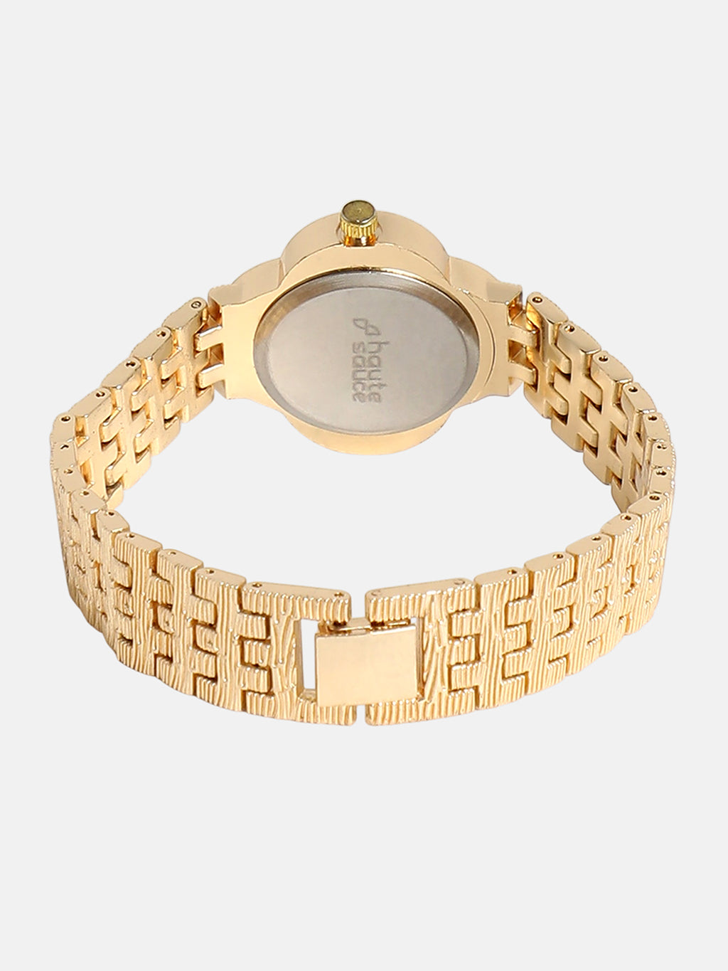 The Clover Luxe Dial Watch-Emerald Gold