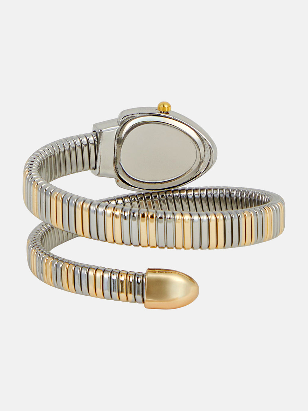 The Aurelia Gem Wrap Oval Watch -  Rose Gold & Emerald