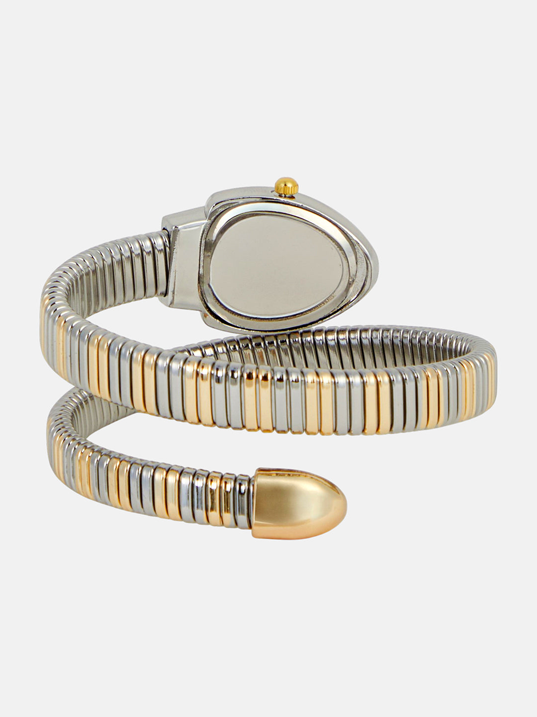 The Aurelia Gem Wrap Oval Watch -  Rose Gold & Emerald