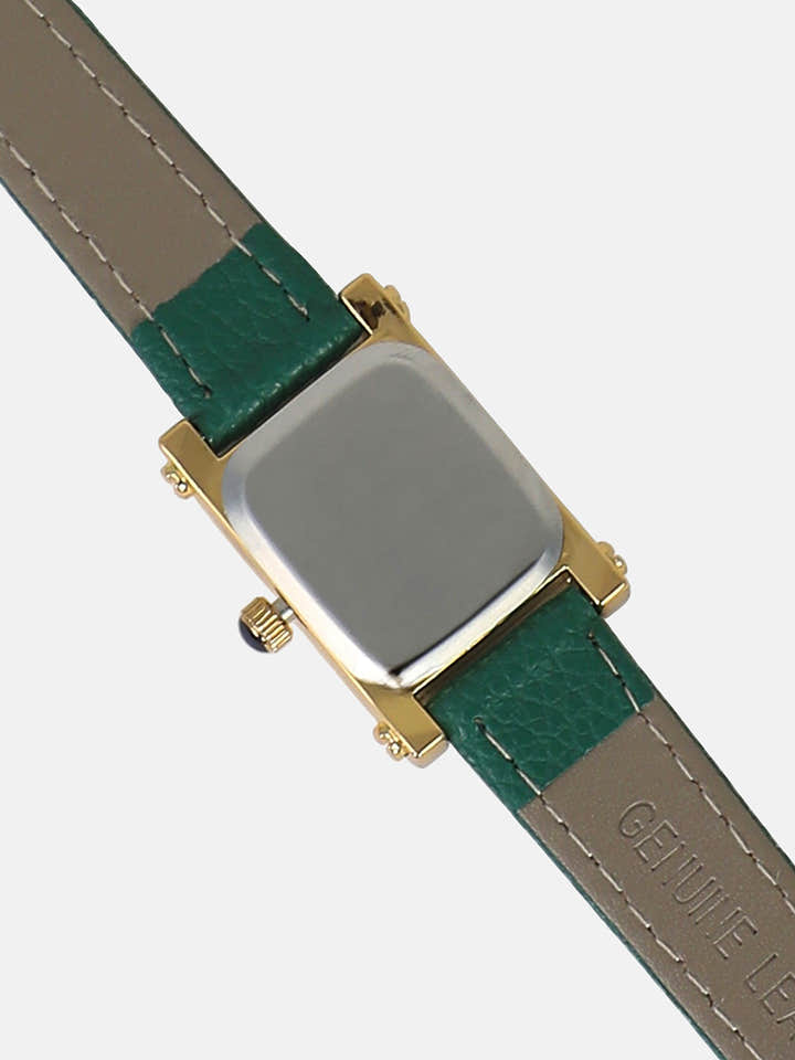 The Emerald Minimal Watch - Forest Green
