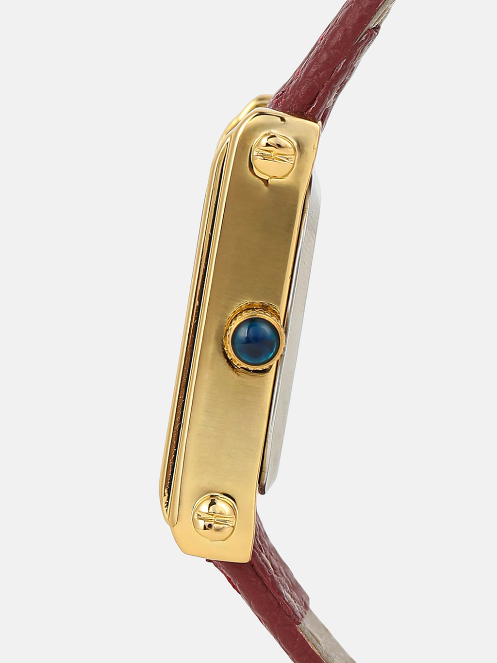 The Emerald Minimal Watch - Deep Red