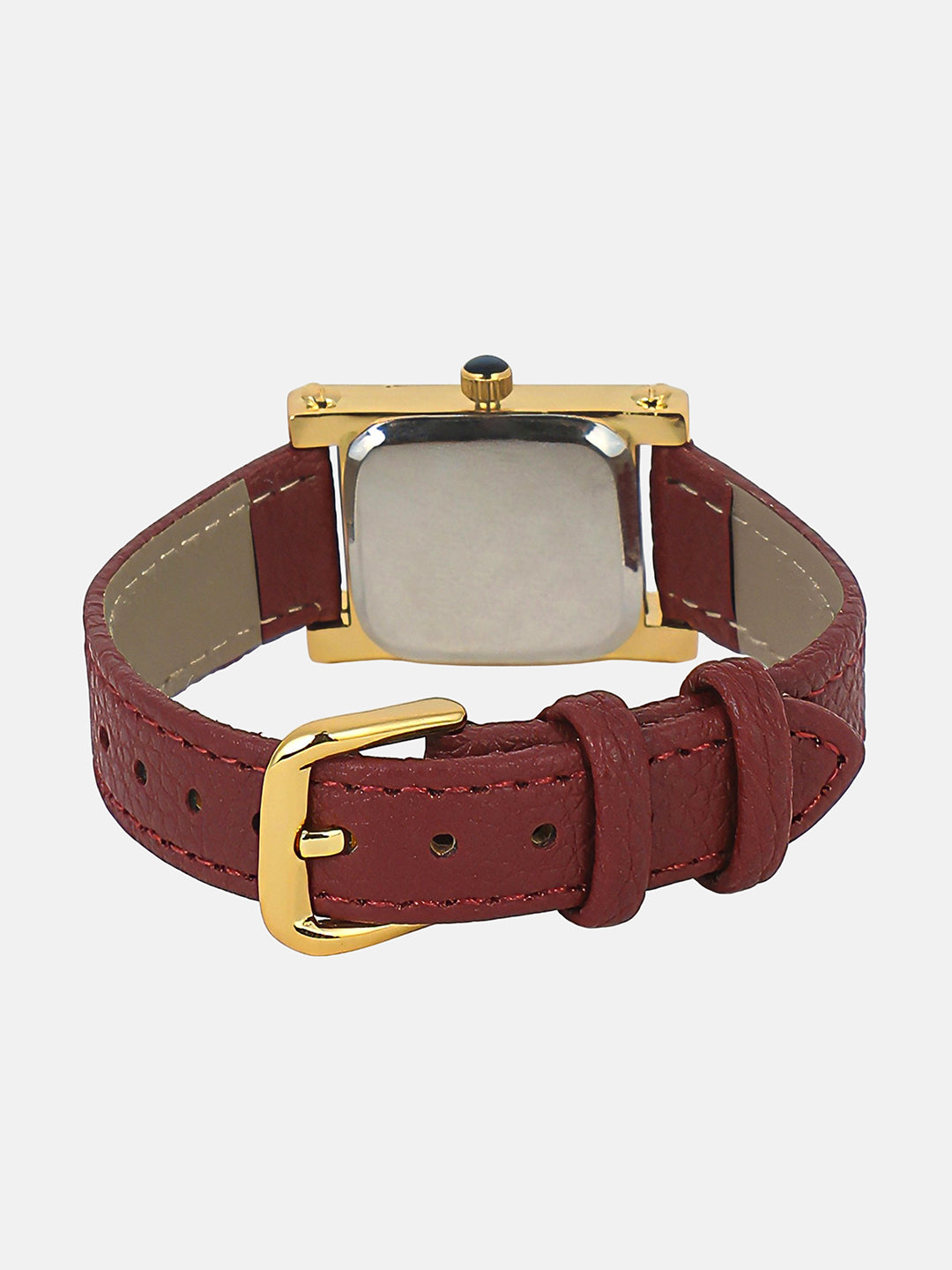 The Emerald Minimal Watch - Deep Red