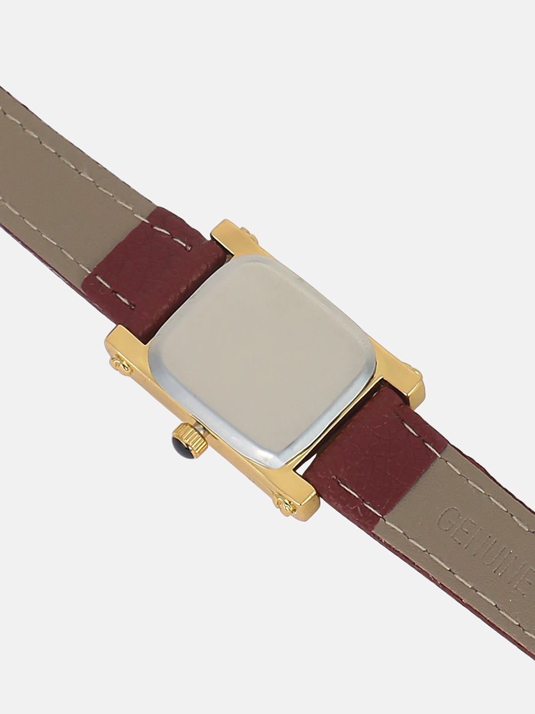 The Emerald Minimal Watch - Deep Red