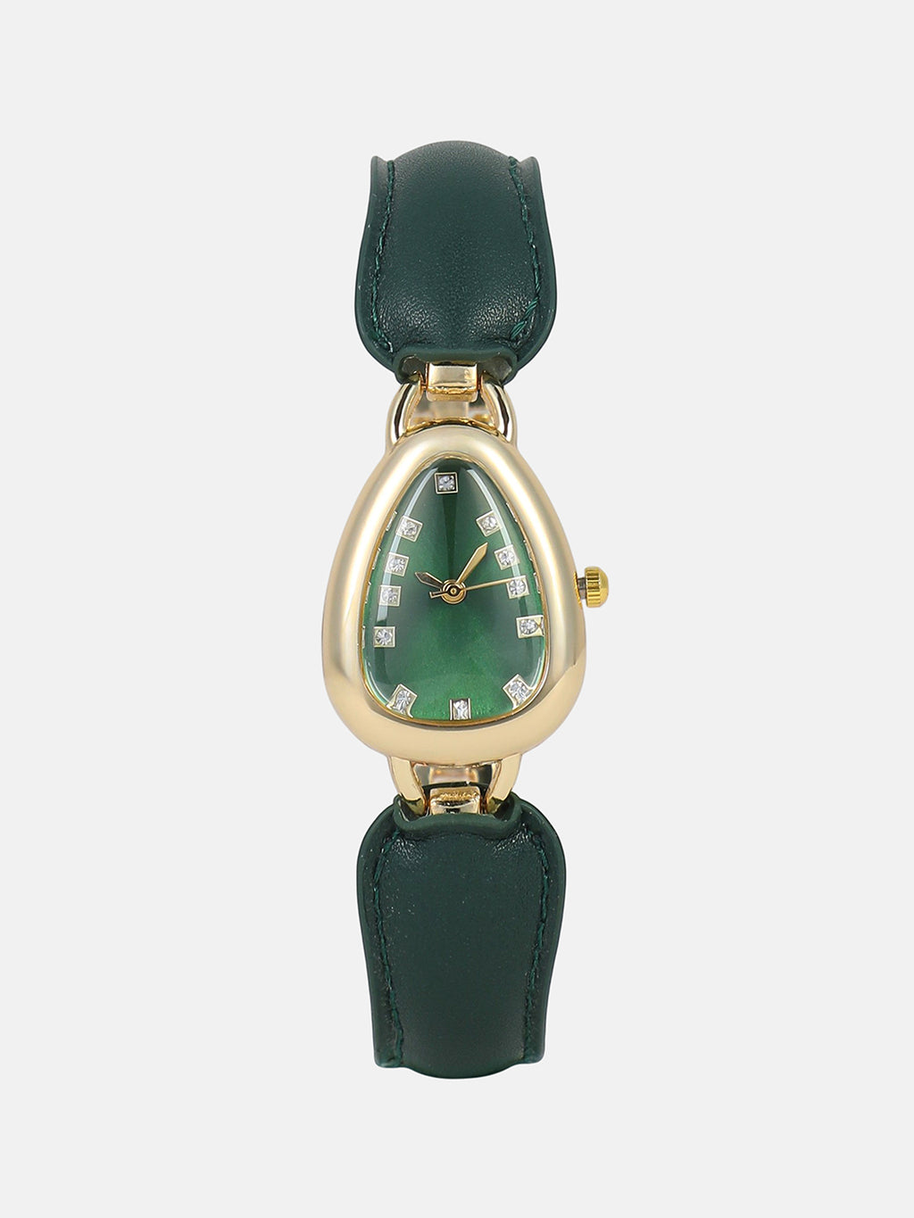 The Olive Designer Watch - Dark Black