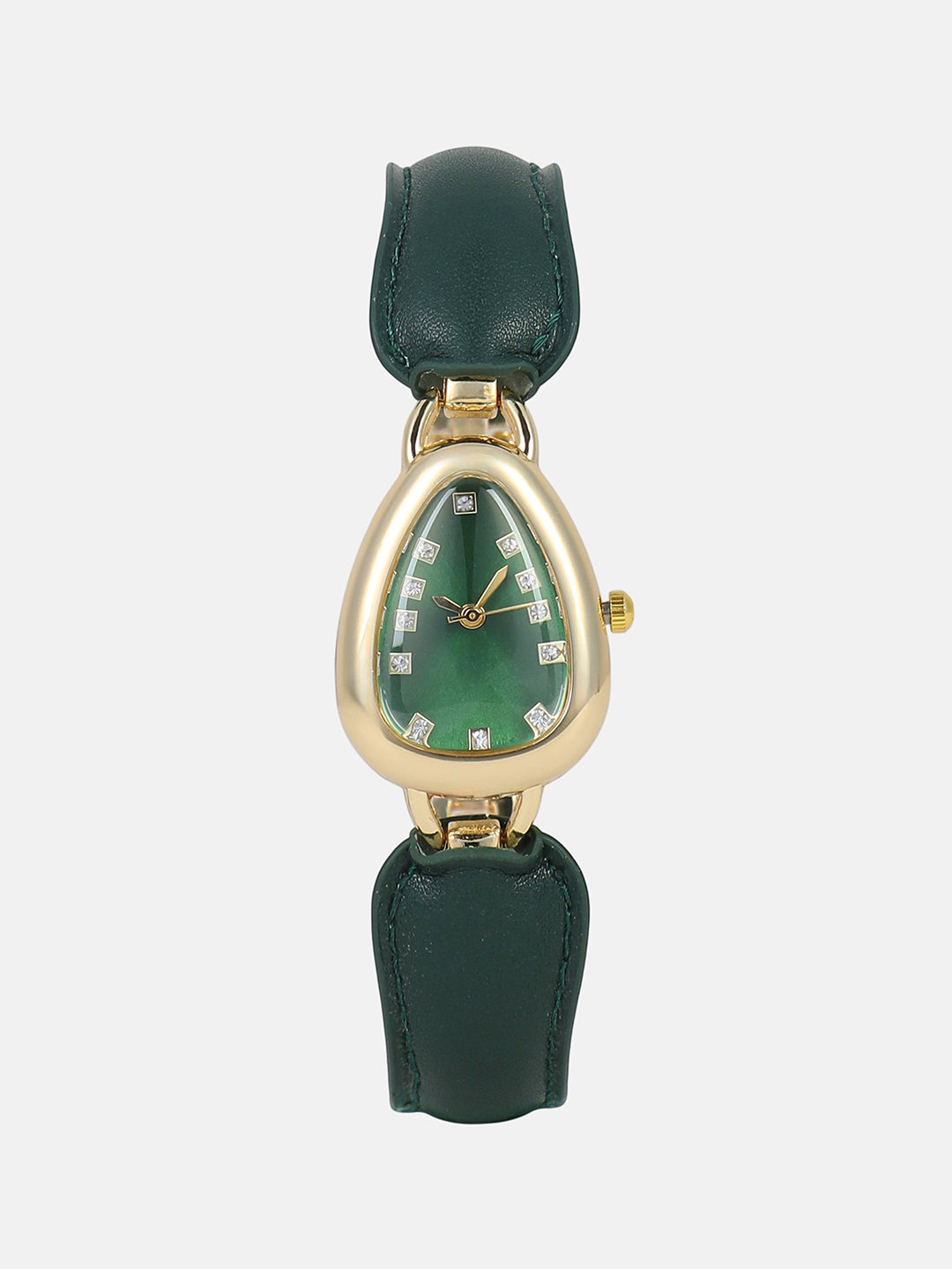 The Olive Designer Watch - Dark Black
