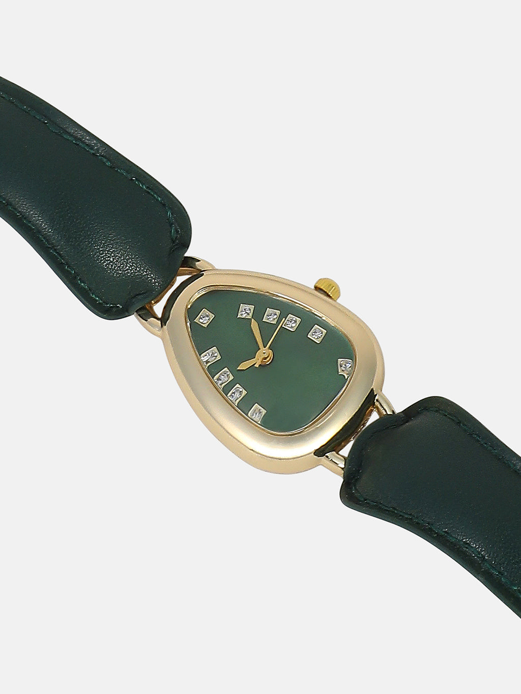 The Olive Designer Watch - Dark Black