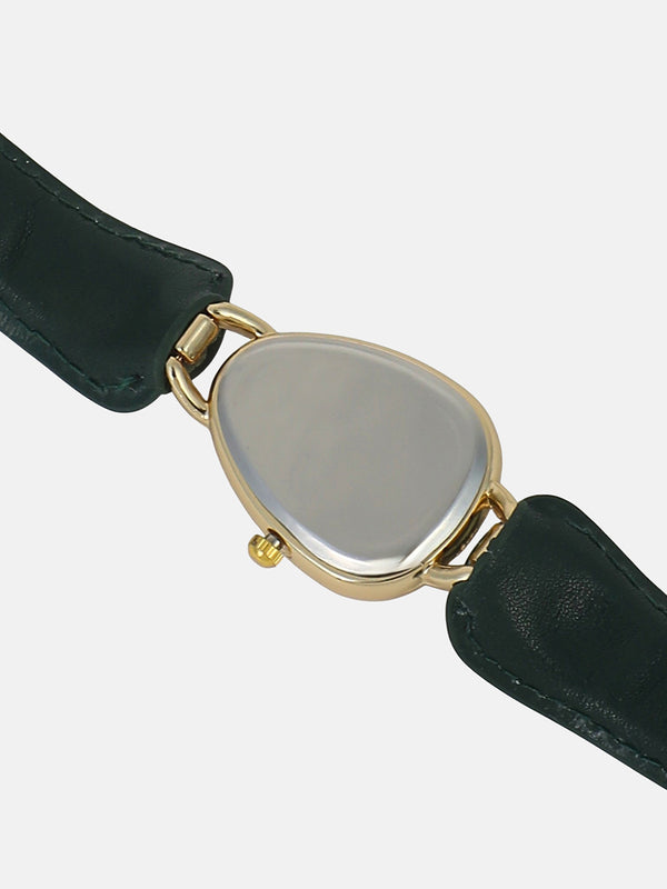 The Olive Designer Watch - Dark Black