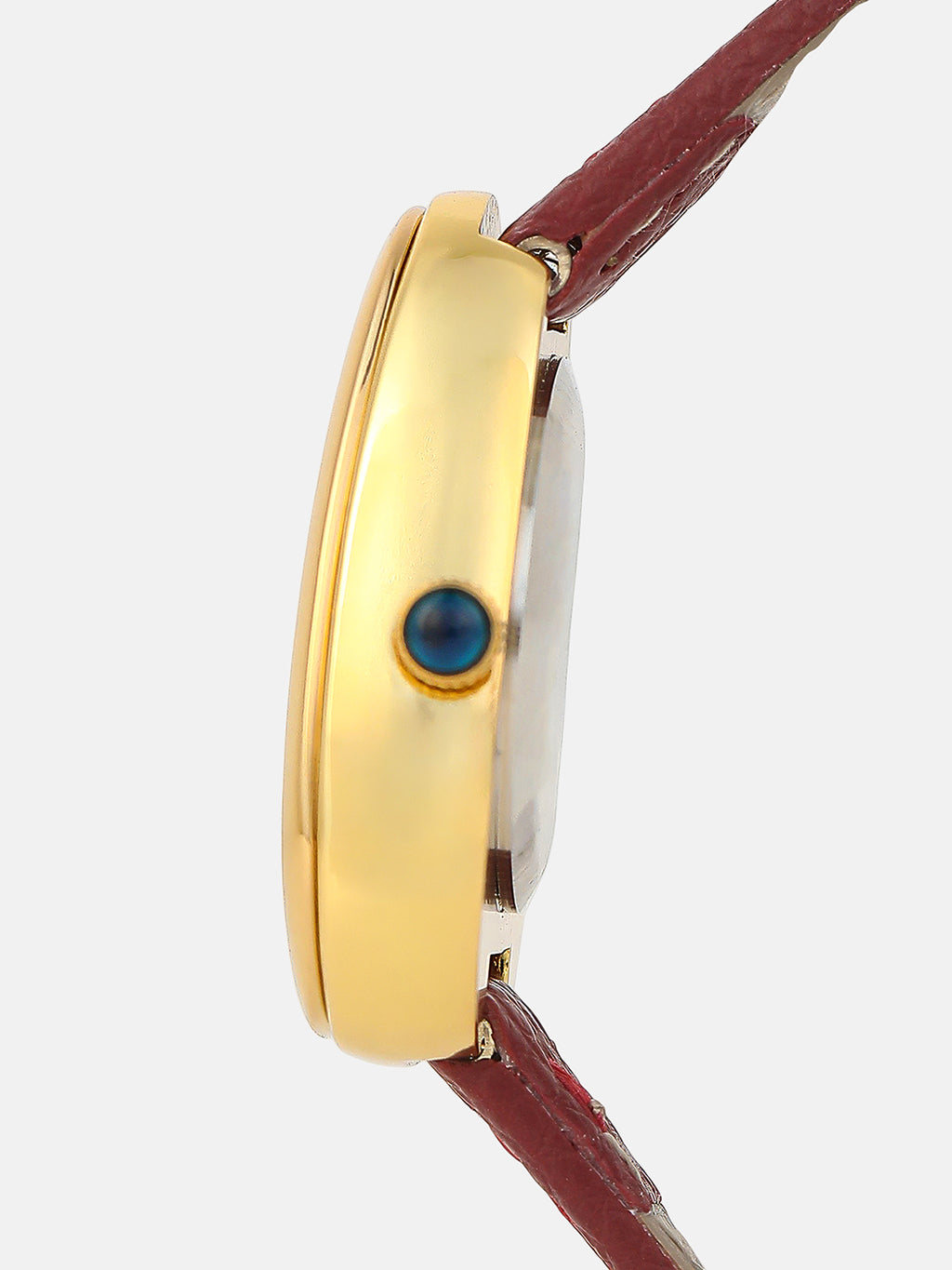 The Bloom Dial Watch - Ruby Red