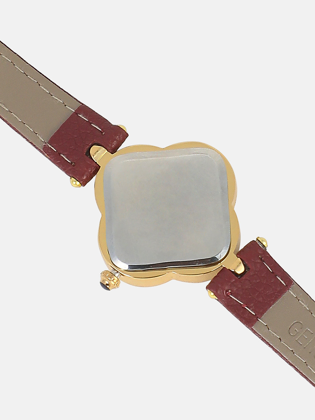 The Bloom Dial Watch - Ruby Red