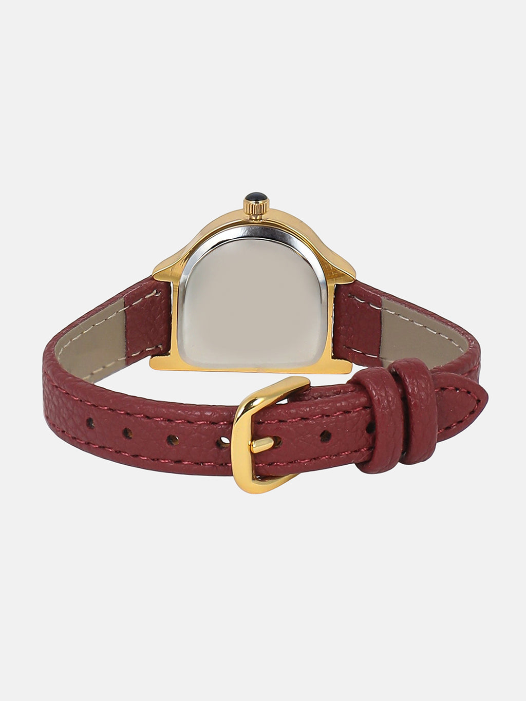 The Minimal Oval Watch - Classic Red