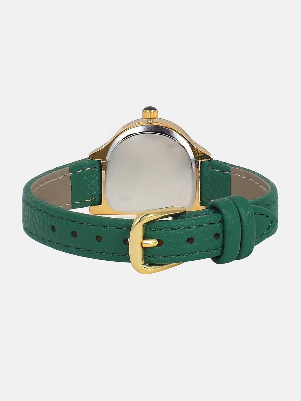 The Minimal Oval Watch - Forest Green