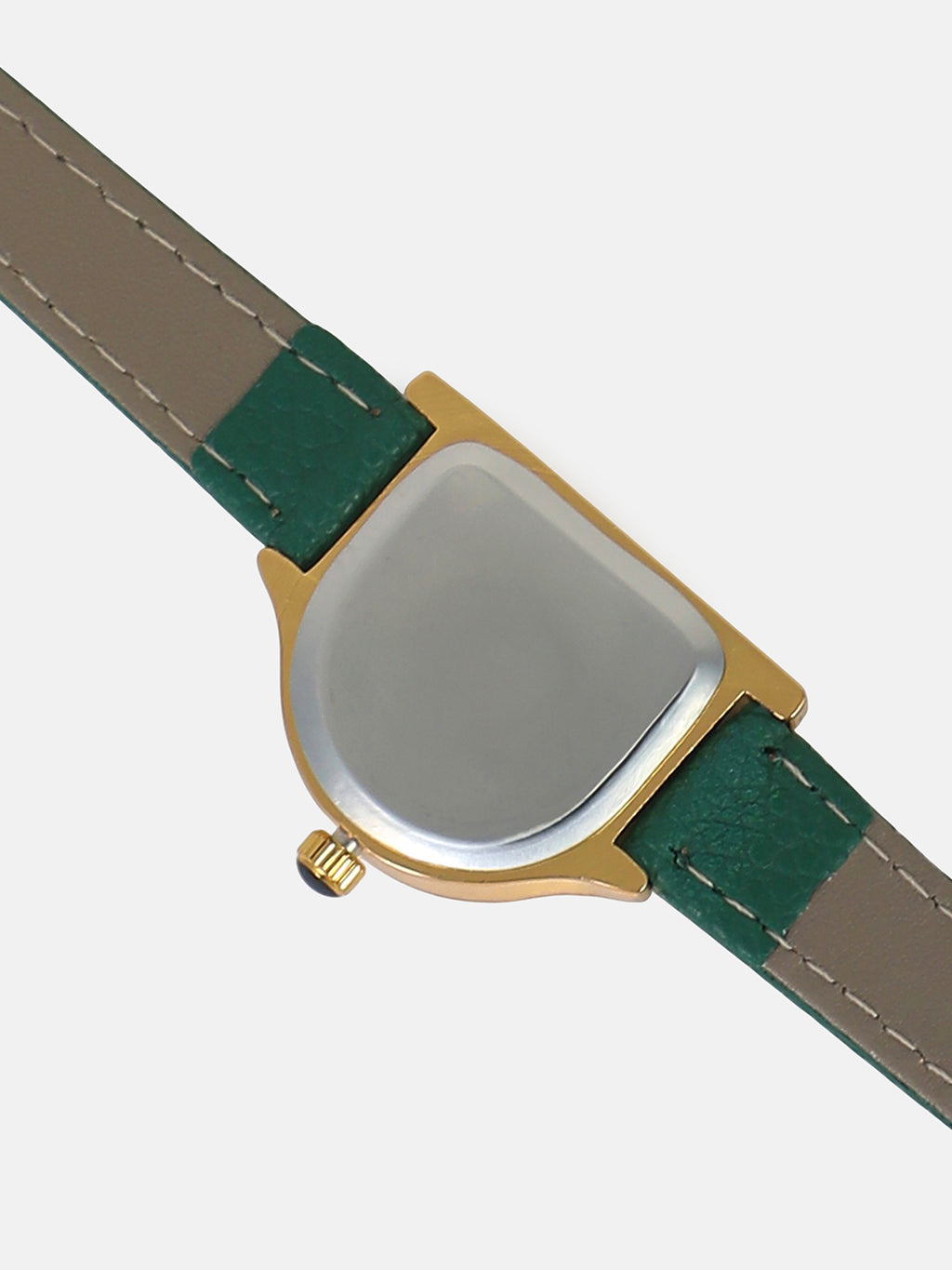 The Minimal Oval Watch - Forest Green