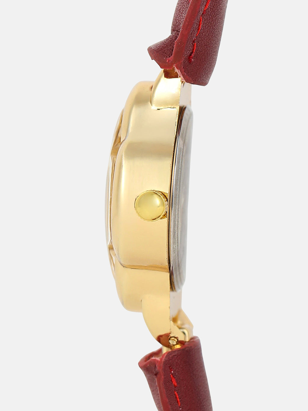 The Bloom Dial Watch - Crimson Red