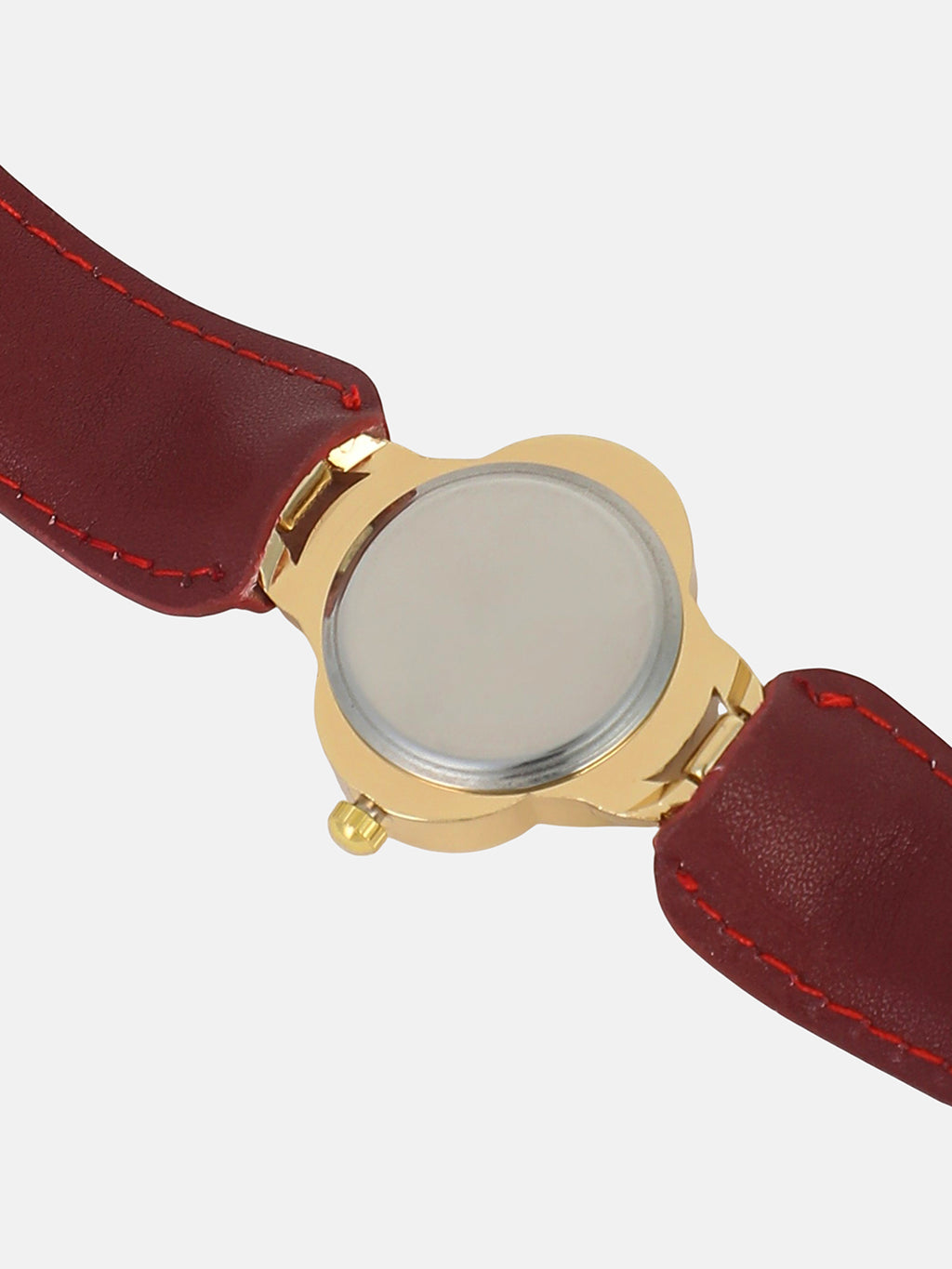 The Bloom Dial Watch - Crimson Red