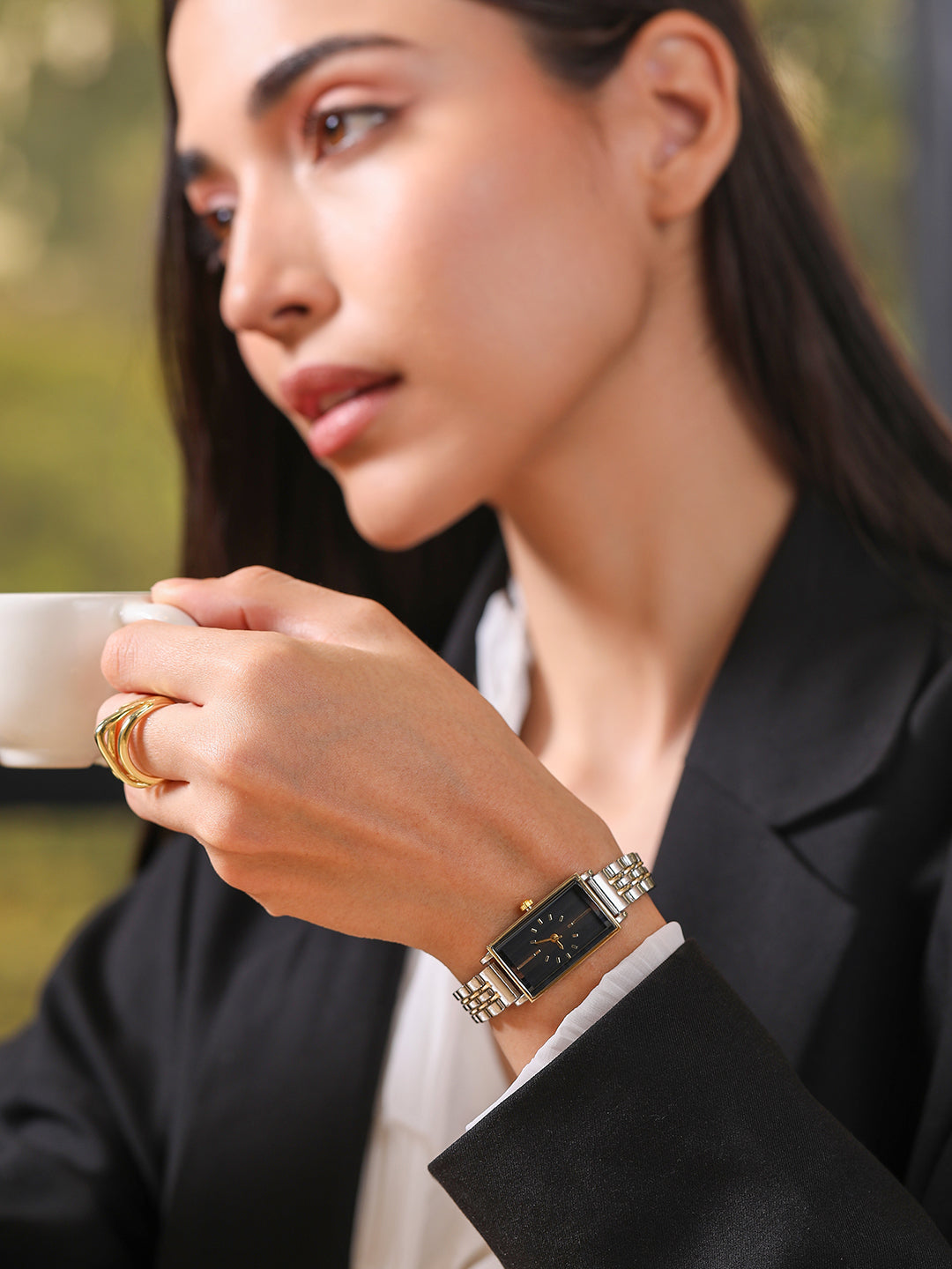 The Minimal Steel Watch - Midnight Black