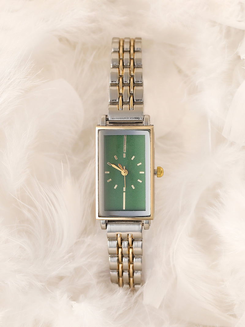 The Minimal Steel Watch - Forest Green