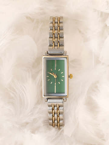 The Minimal Steel Watch - Forest Green