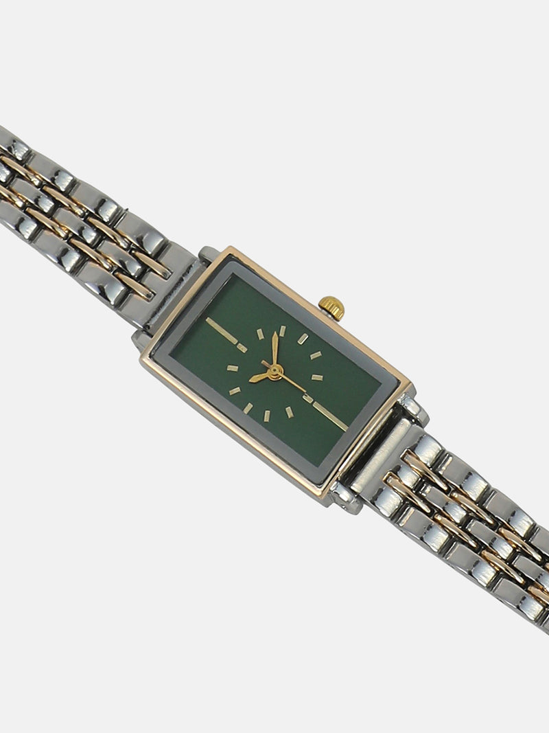 The Minimal Steel Watch - Forest Green