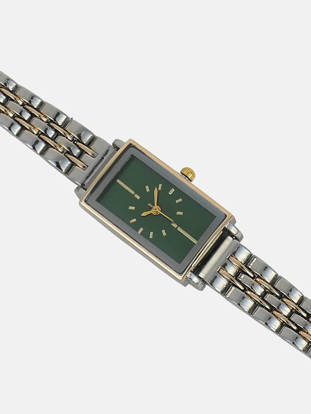 The Minimal Steel Watch - Forest Green
