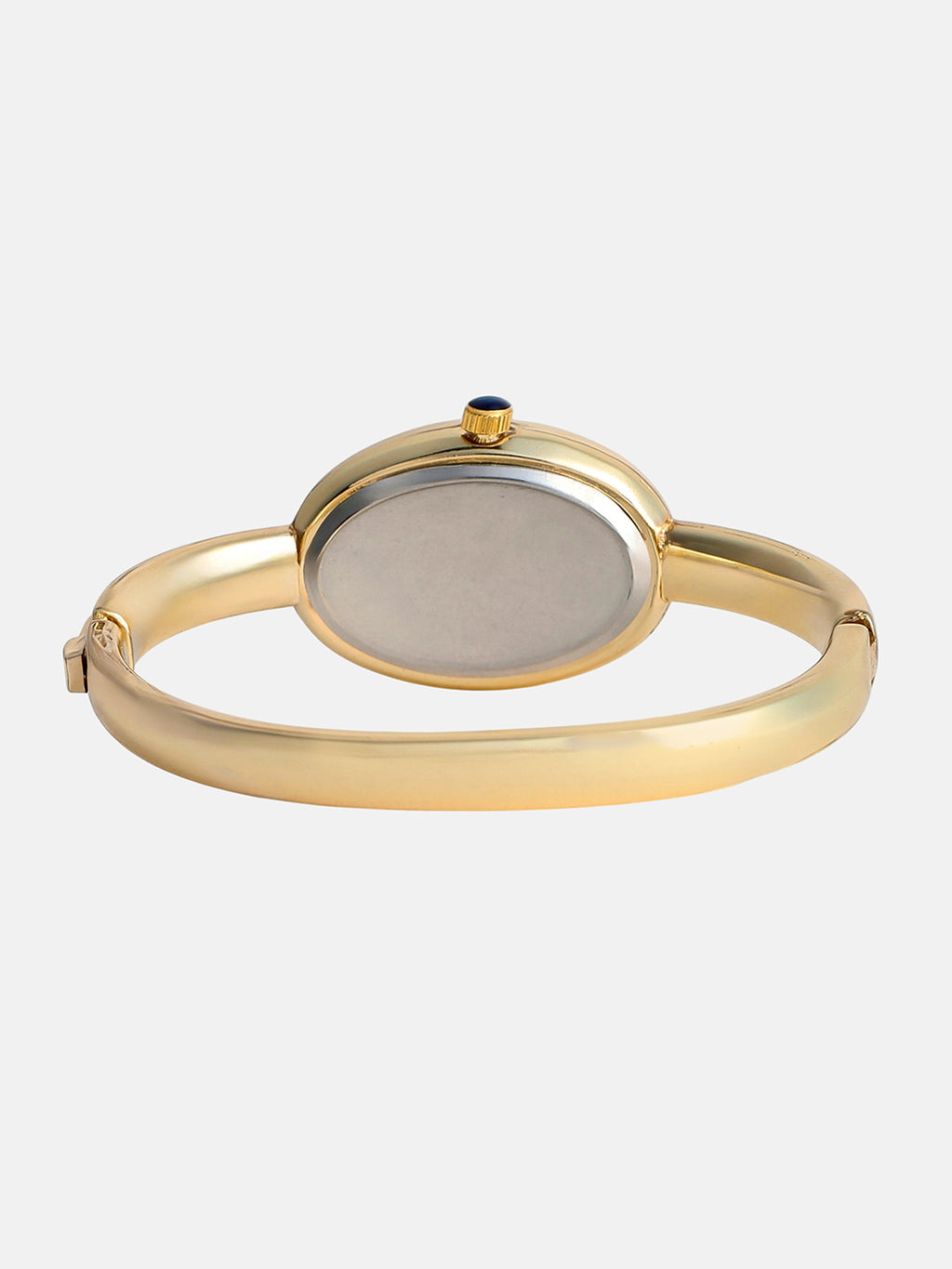 The Ivory Halo Watch - Champagne Gold