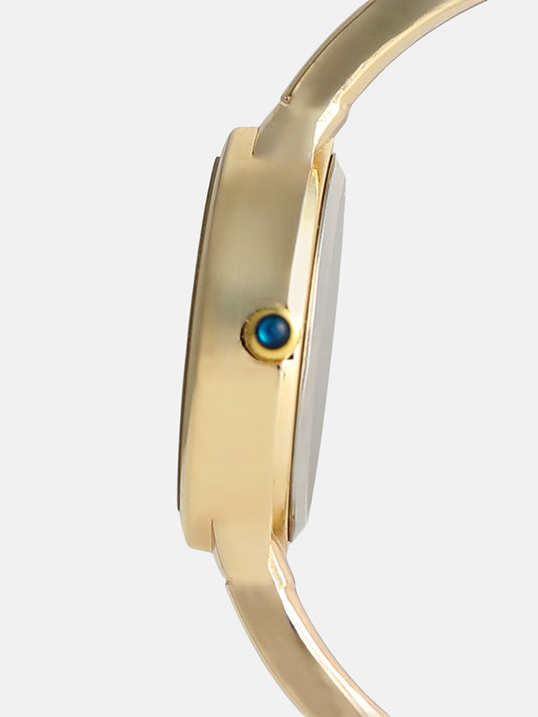 The Rosé Oval Watch - Blush Gold