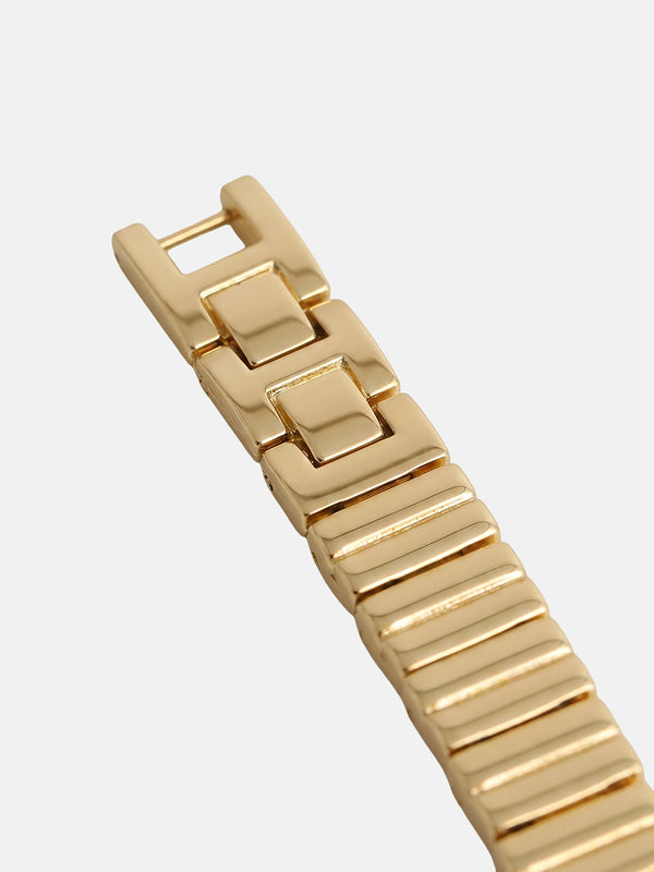 The Emerald Oval Watch - Royal Gold