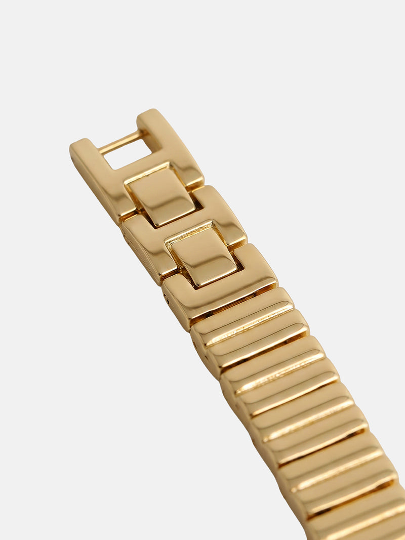 The Emerald Oval Watch - Royal Gold